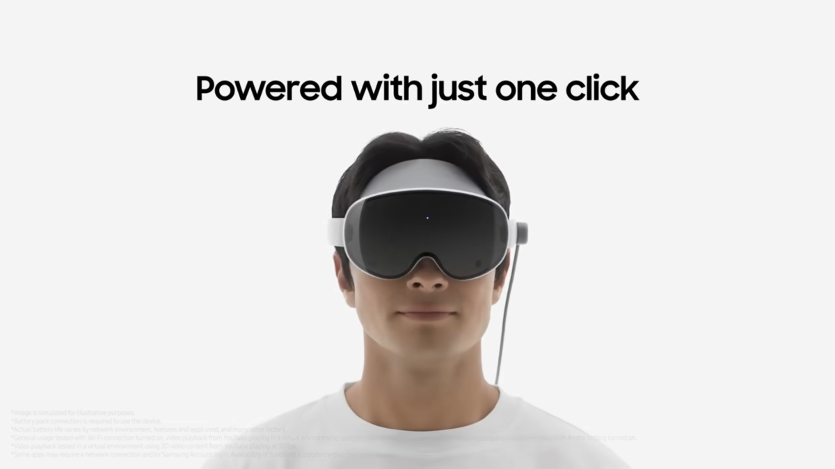 Samsung Galaxy XR.