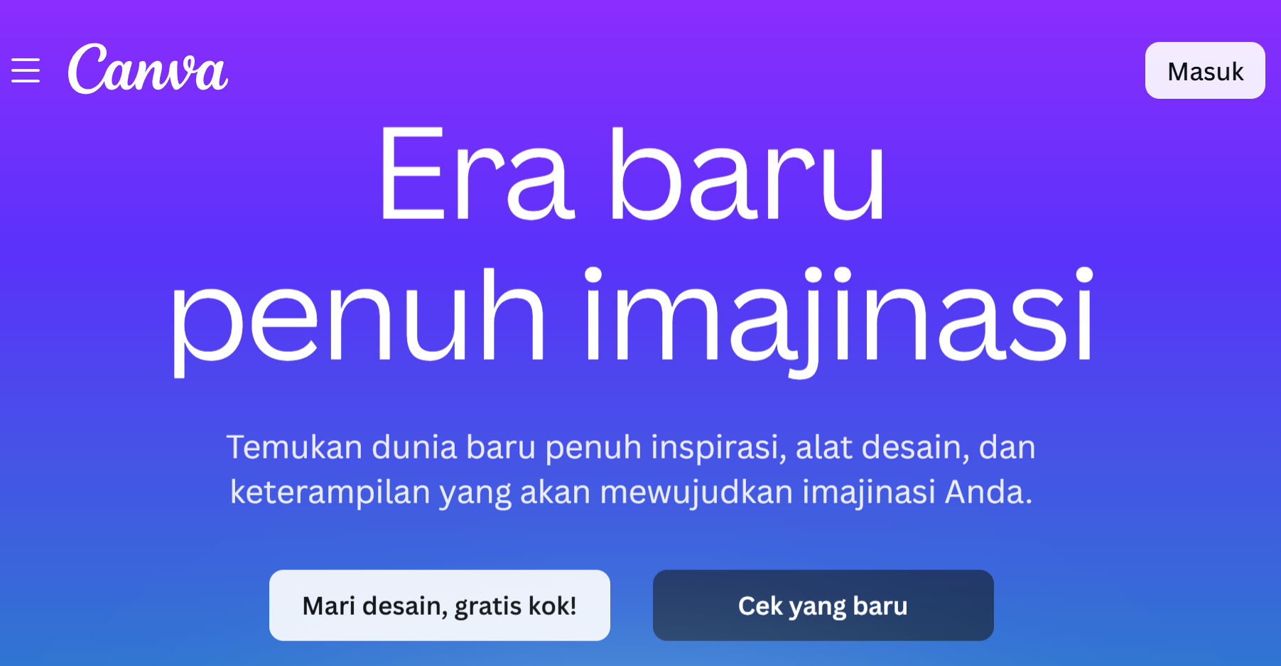 Canva platform desain grafis dan edit foto yang sangat populer di seluruh dunia.