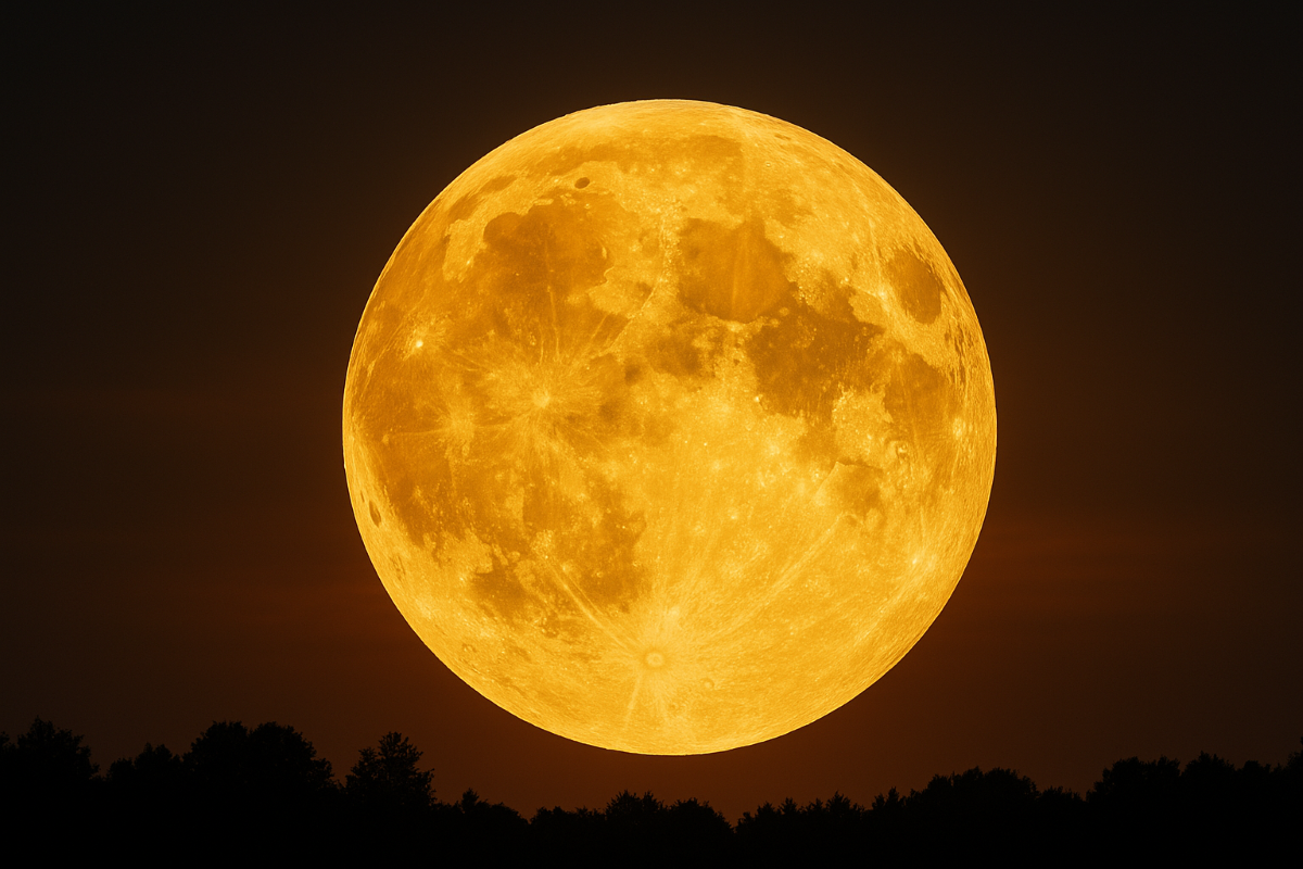 Ilustrasi Suoer Moon November.