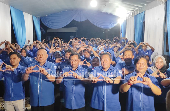 RAPATKAN BARISAN: Partai Demokrat menunjukkan semangat baru dalam upaya mengembalikan kejayaannya di panggung politik nasional.