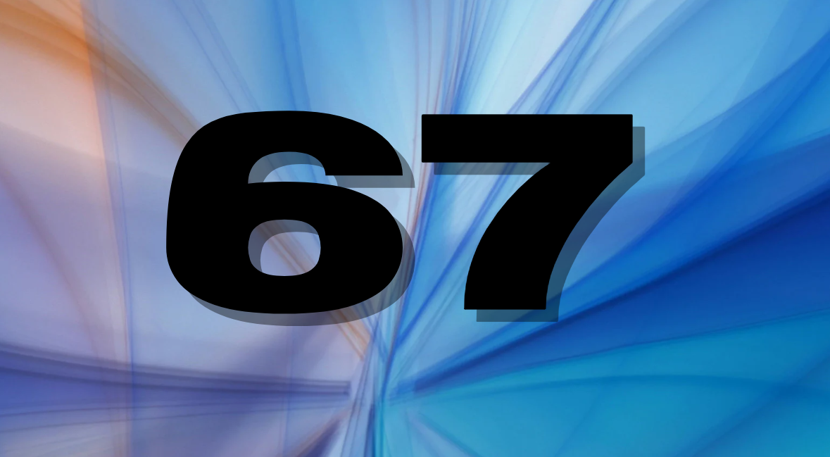 67 menjadi word of the word 2025.