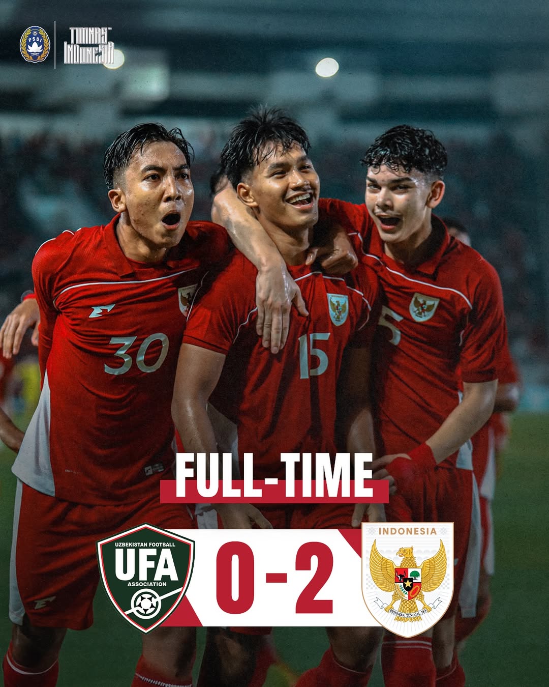 Punggawa timnas Indonesia U-17 di Piala Dunia U-17 2025.
