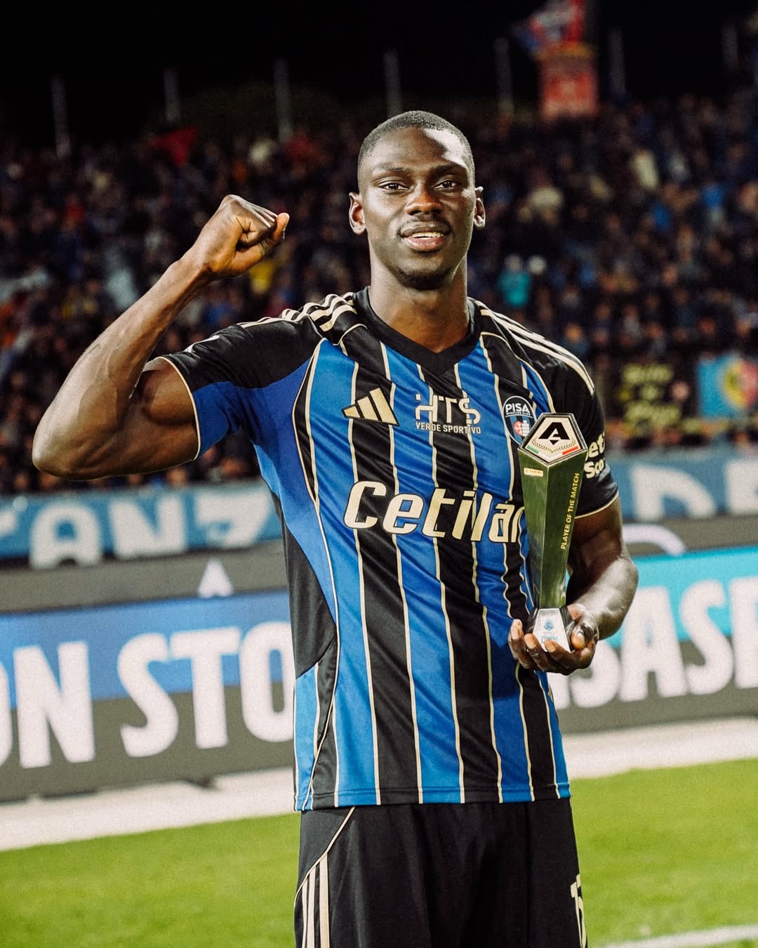 Idrissa menjadi player of the match saat melawan Cremonese di pekan ke-11 Serie A.