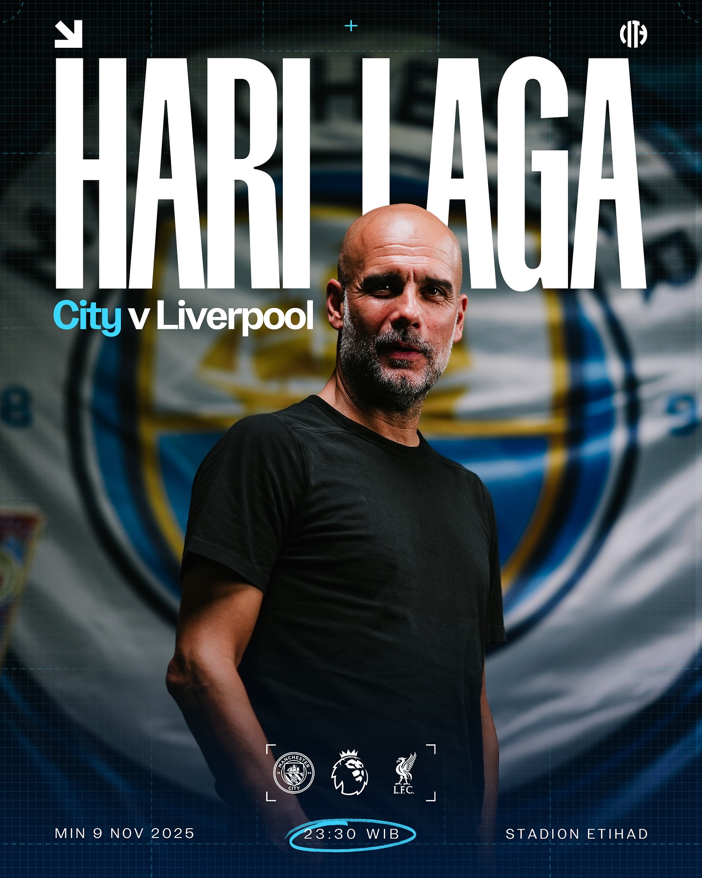 Manchester City akan menjamu Liverpool di pekan ke-11 Premier League 2025/26.