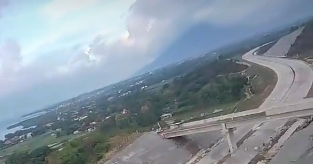 Progres proyek jalan tol Probowangi/ doc Khoirul Rizal