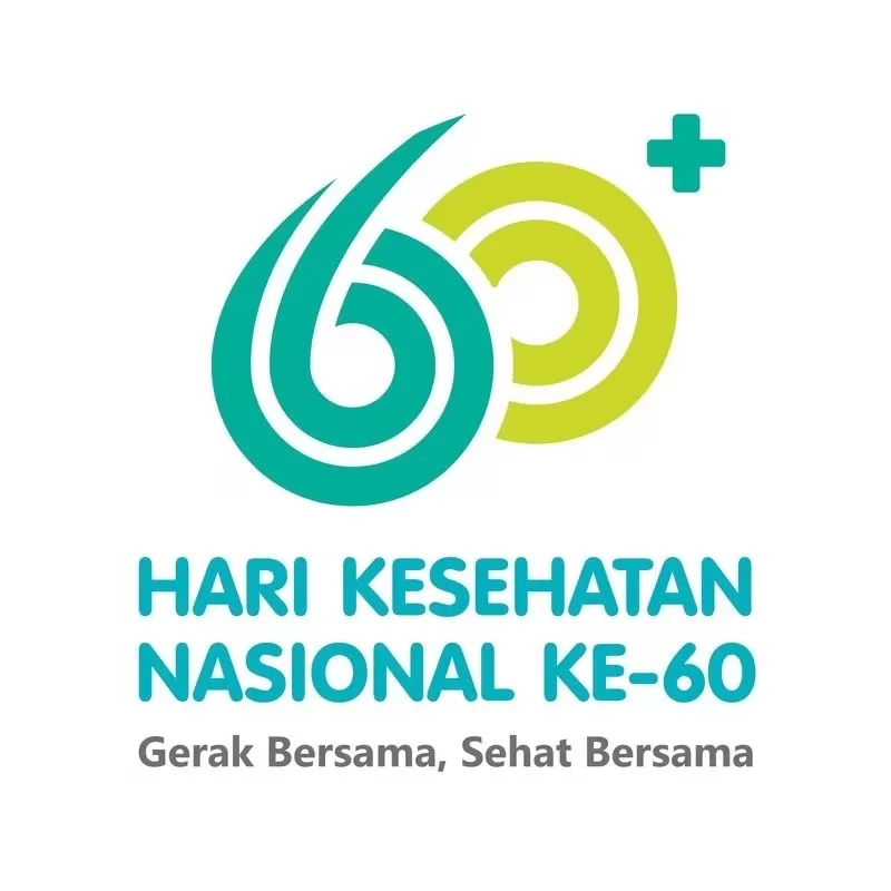 Logo Hari Kesehatan Nasional 2025.