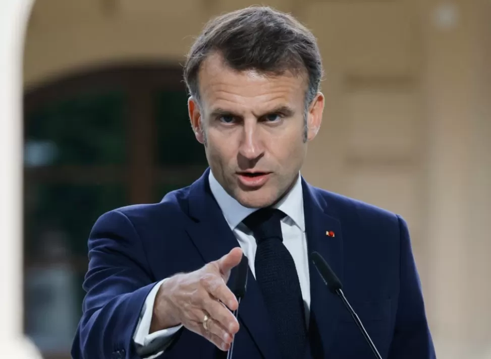 Presiden Prancis, Emmanuel Macron.