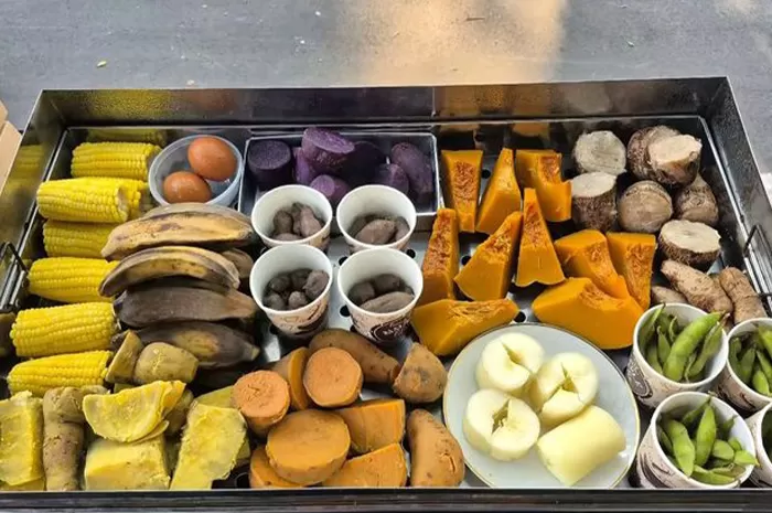 Tren sarapan kukusan.