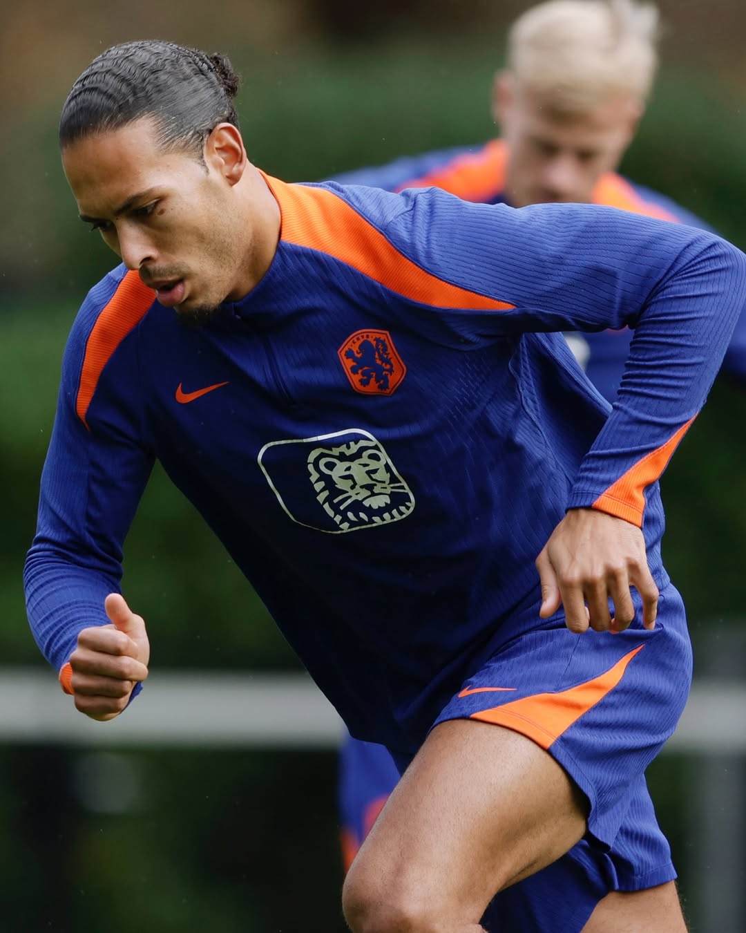 Sesi latihan Timnas Belanda jelang laga menghadapi Polandia dalam Kualifikasi Piala Dunia 2026.