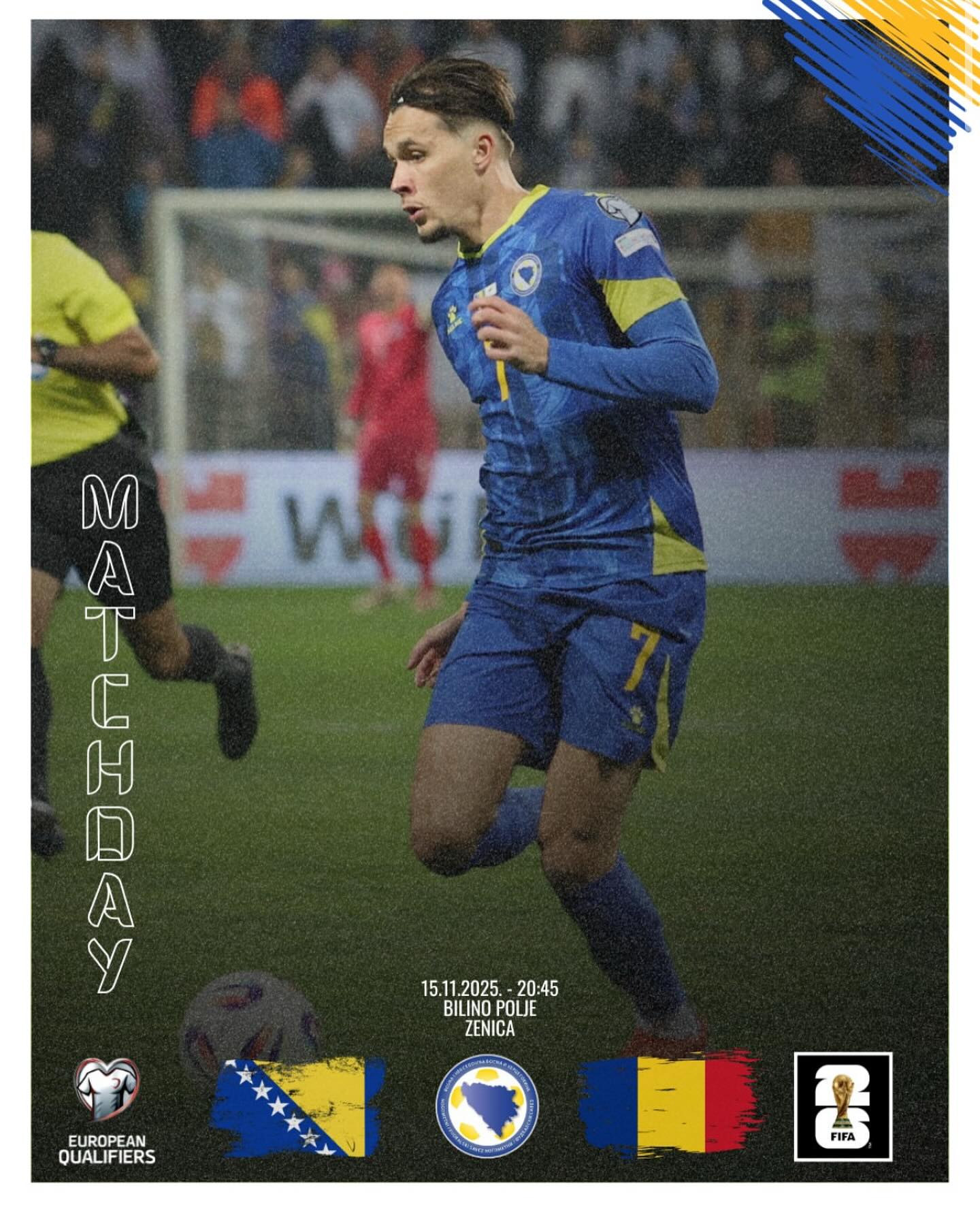 Bosnia akan menghadapi Rumania dalam laga penting untuk berebut poin dalam Kualifikasi Piala Dunia 2026.