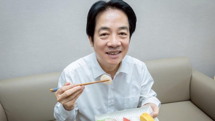 Presiden Taiwan, Lai Ching-te unggah foto santap sushi ditengah-tengah ketegangan China dan Jepang.