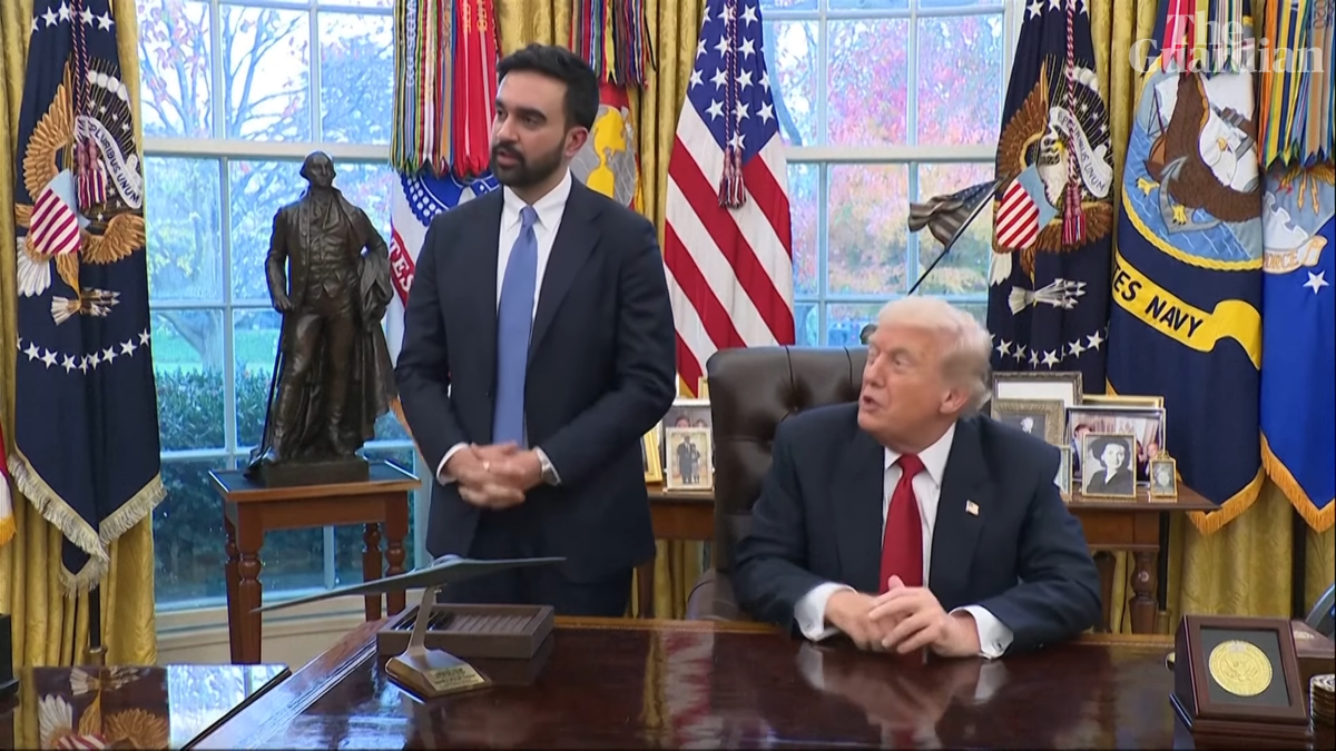 Zohran Mamdani menemui Trump di Gedung Putih (21/11).
