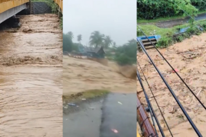 BPBD Sumbar mencatat 17 kelurahan terdampak banjir, longsor, dan pohon tumbang.
