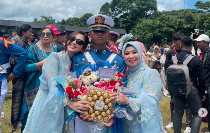Gabriel, putra angkat Dewi Persik, resmi diterima sebagai taruna Akmil.