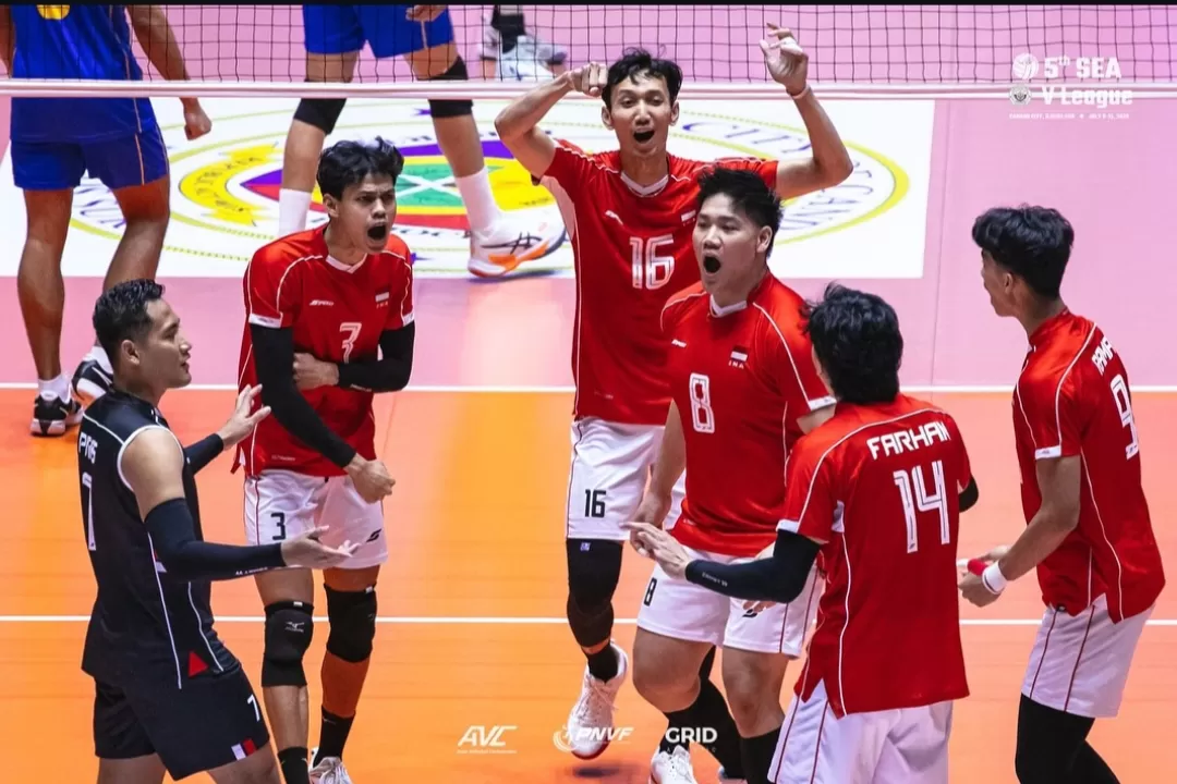 Timnas Voli Indonesia.