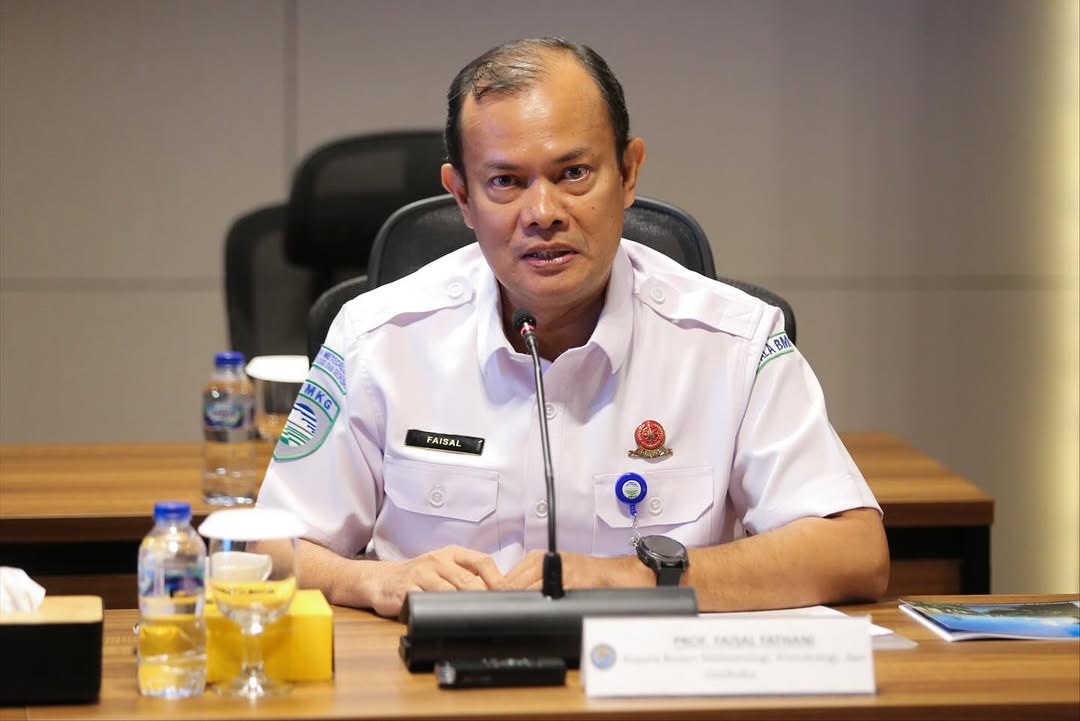 Kepala BMKG, Teuku Faisal Fathani.