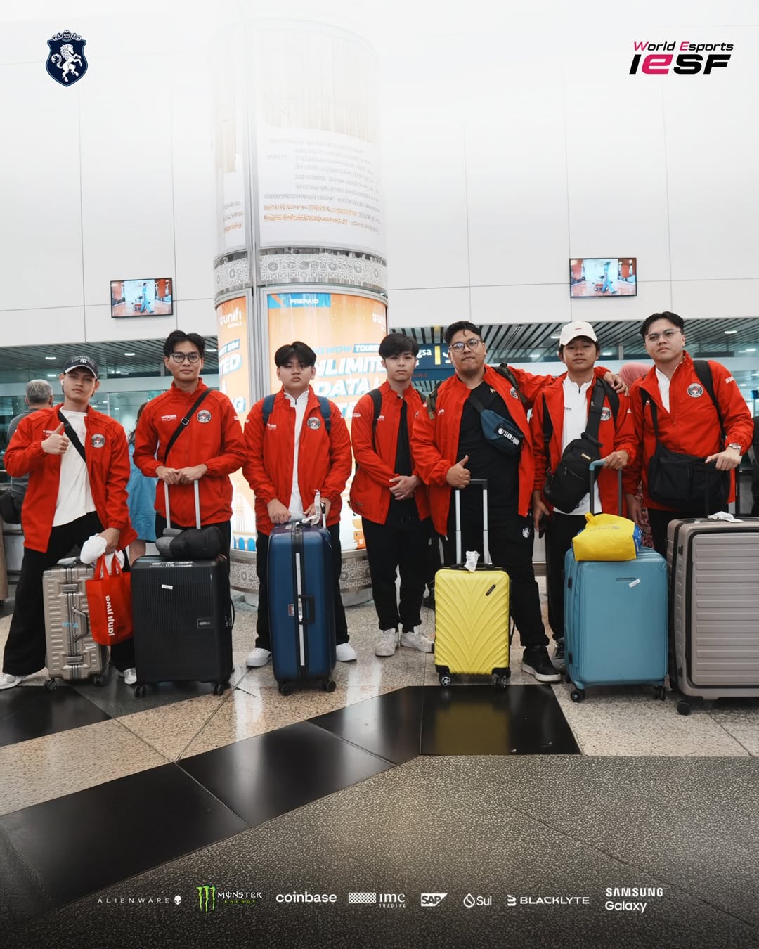 Para punggawa timnas Indonesia divisi Mobile Lagends di Sea Games Thailand 2025.