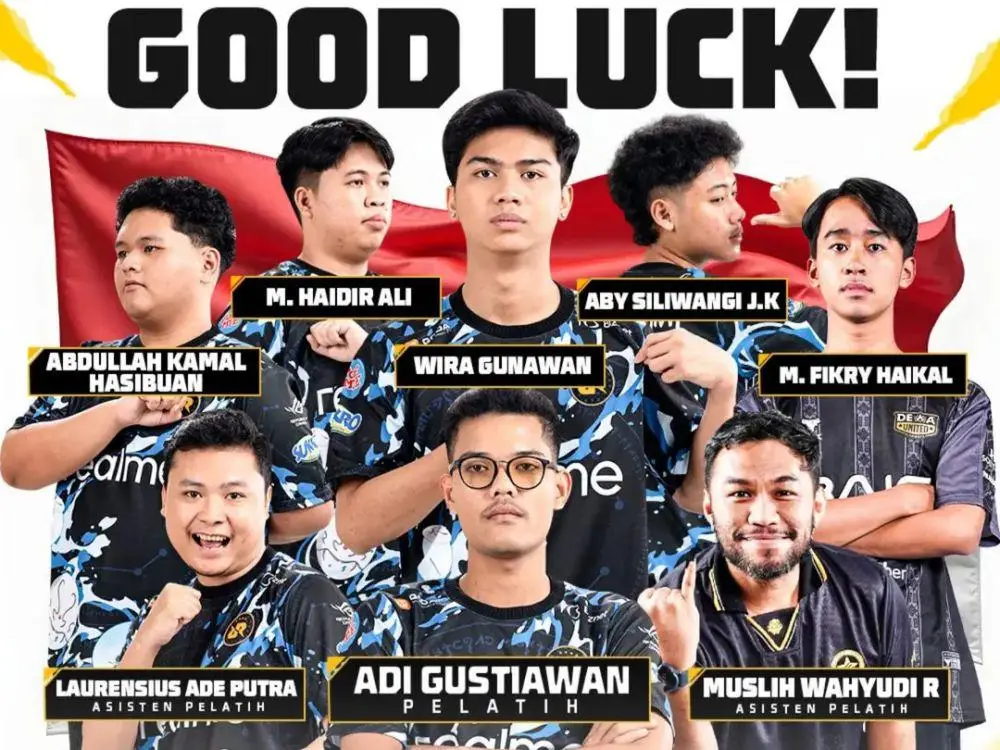 Roster INA 1 yang akan bertanding di Sea Games Thailand 2025.