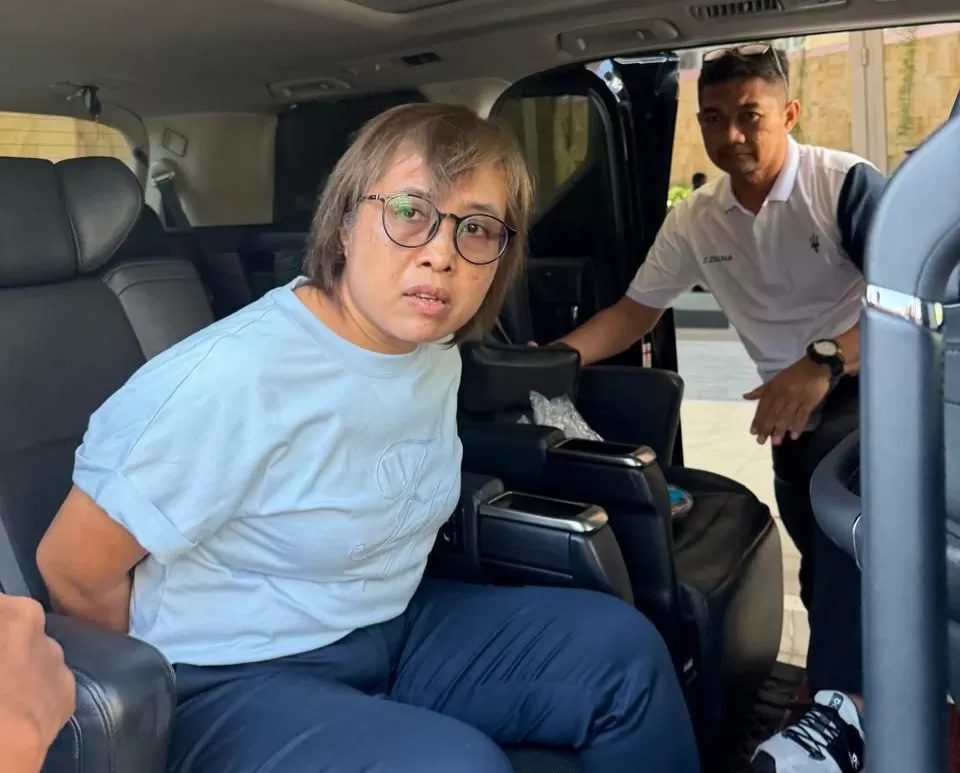 Dewi Astutik ditangkap BNN di Kamboja (1/12).