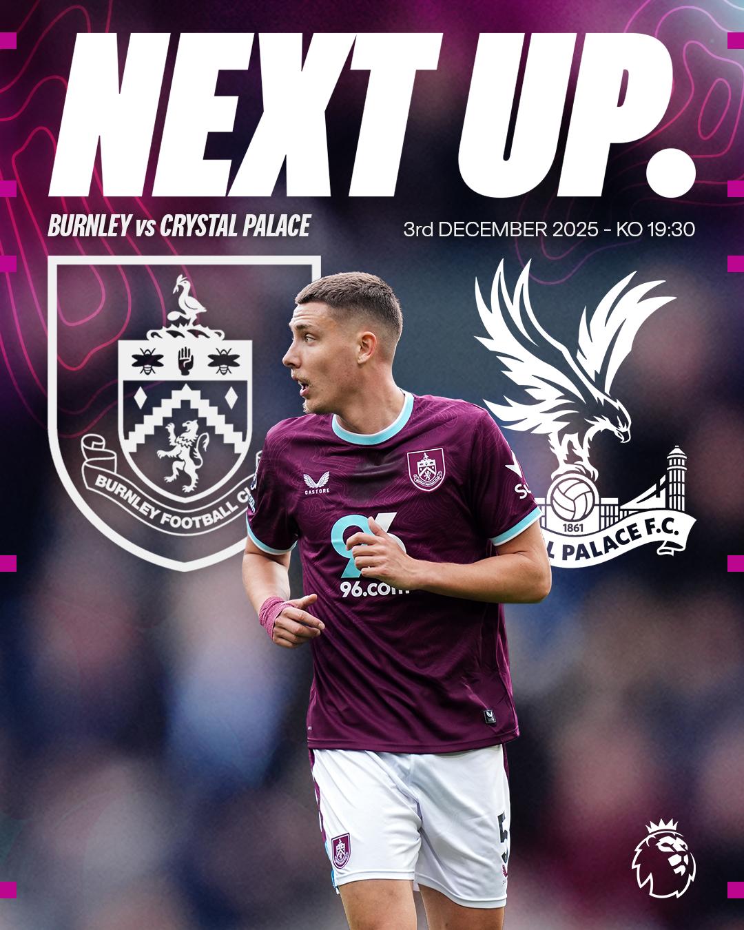 Prediksi Burnley vs Crystal Palace di pekan ke-14 Premier League 2025/2026.