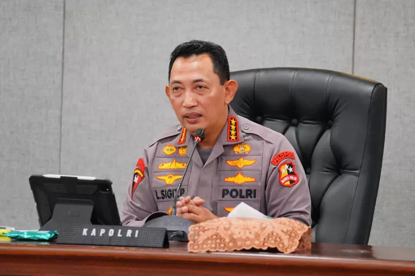 Kapolri Jendral Listyo Sigit Prabowo.