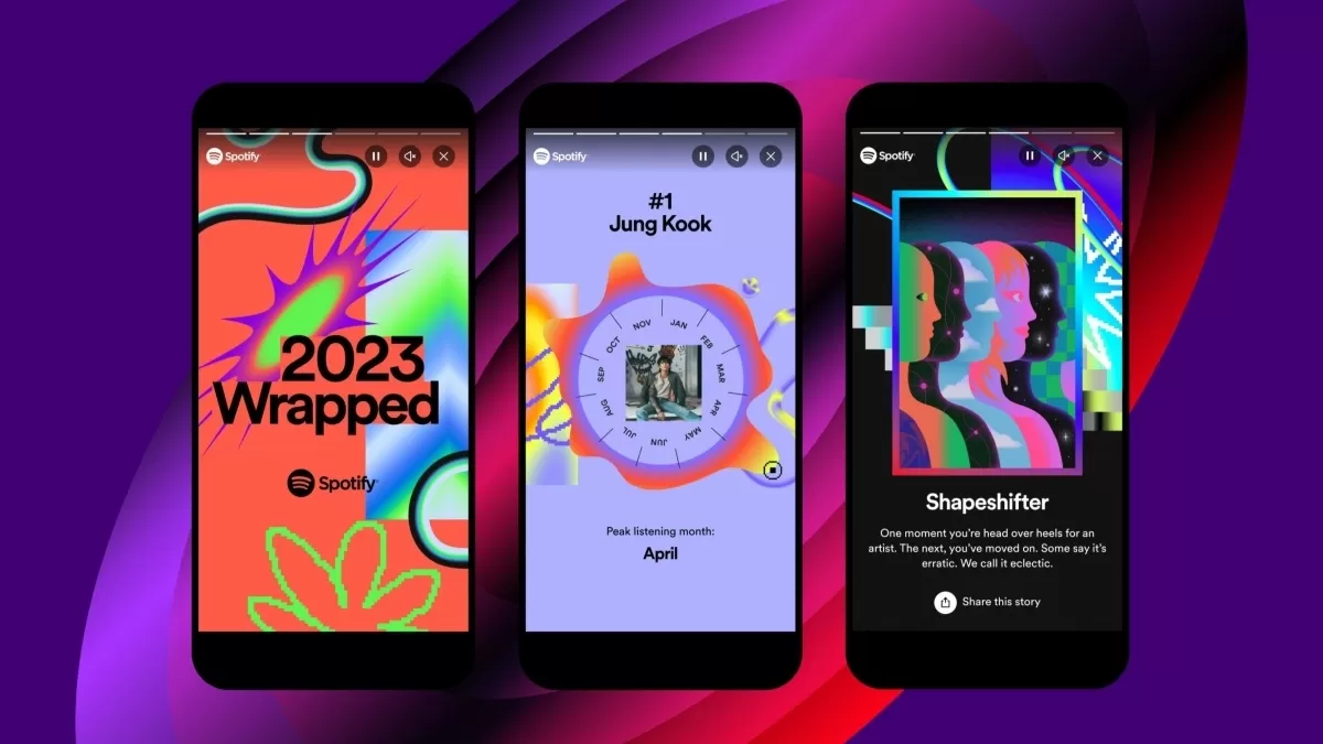 Cara membuat Spotify Wrapped 2025.