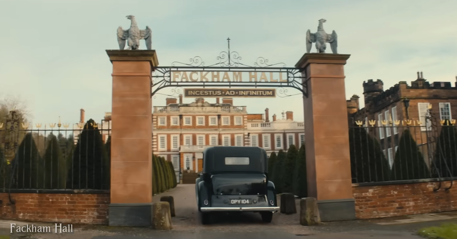 Film Fackham Hall.