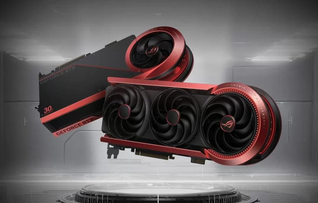 Asus ROG Matrix GeForce RTX 5090 edisi ulang tahun ke-30.