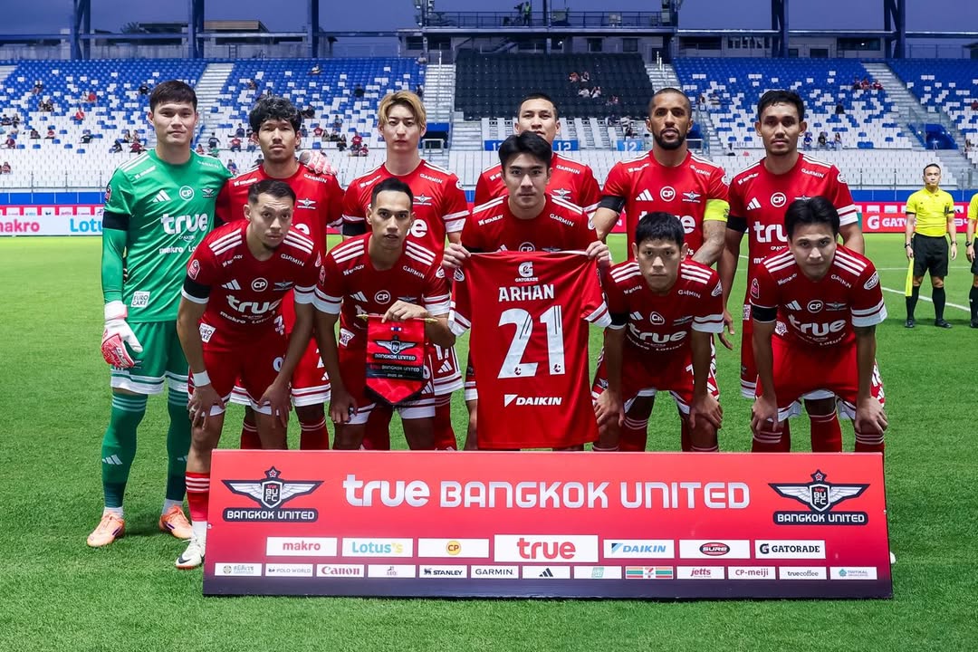 Bangkok United beri penghormatan kepada ayah Arhan Pratama yang telah berpuolang.