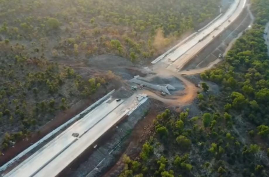 Pembangunan jalan tol Prosiwangi/ doc Khoirul Rizal