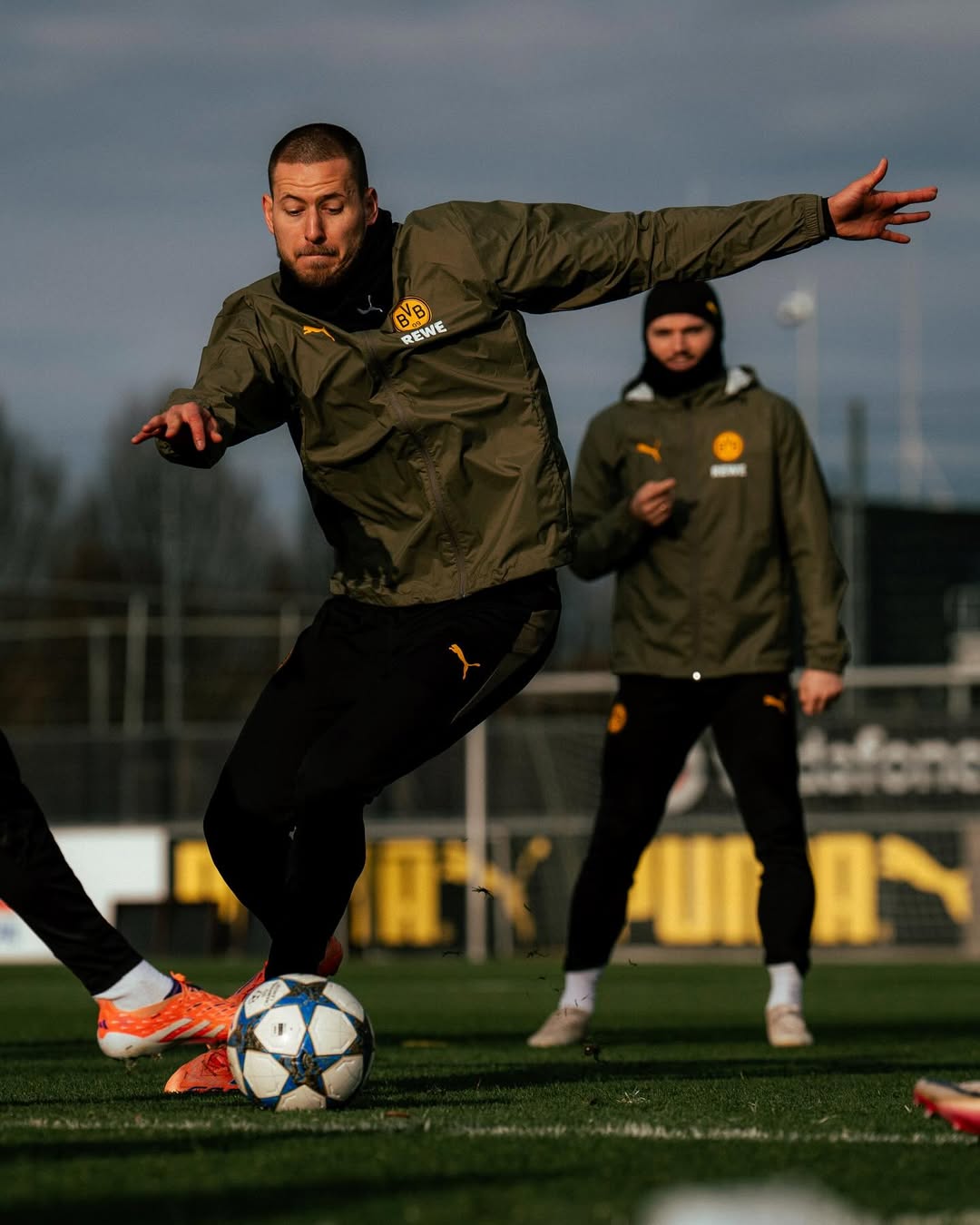 Sesi latihan Dortmund menjelang laga menghadapi Bodo/glimt di matchday 6 UCL 2025/2026.