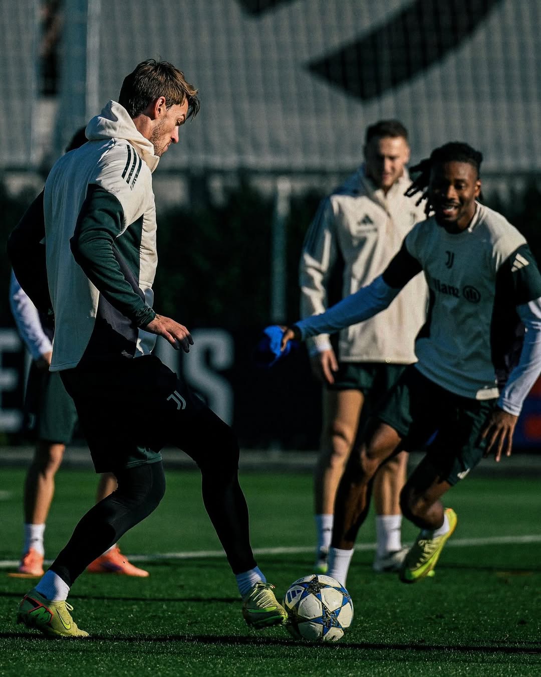 Sesi latihan Juventus jelang laga menjamu Pafos dalam Chmapions League 2025/2026.
