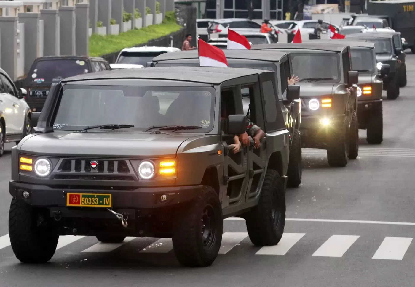 Ransus Jeep Maung MV3 Pindad.