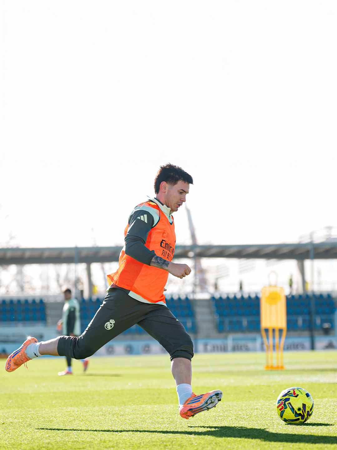 Sesi latihan Real Madrid.