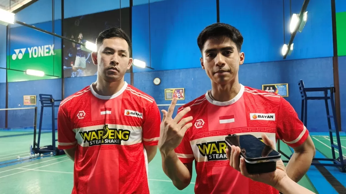 Pasangan ganda putra Indonesia, Sabar/Reza.