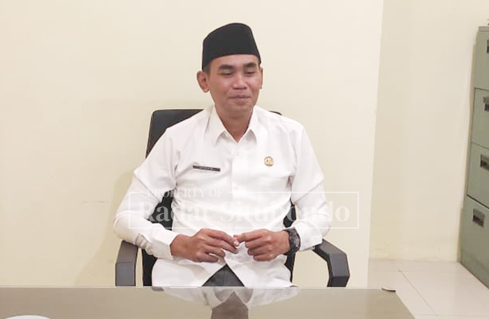 Kepala Kantor Haji dan Umrah Kementerian Agama Situbondo, Rif&rsquo;an Junaidi