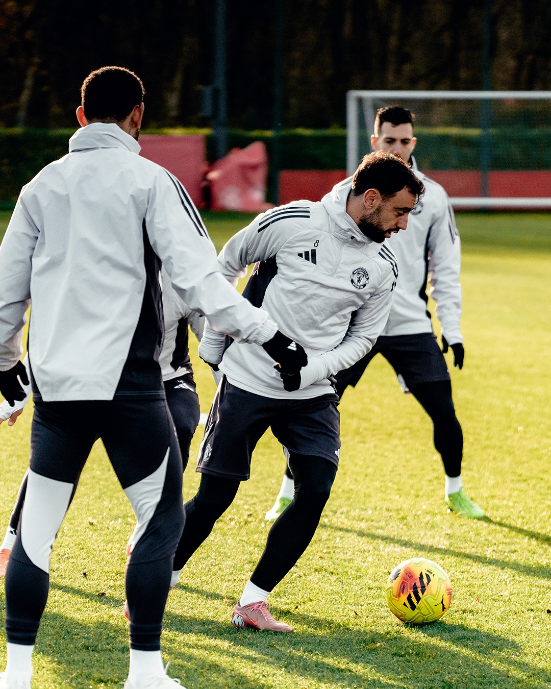Sesi latihan Manchester United jelang laga menghadapi Bournemouth.