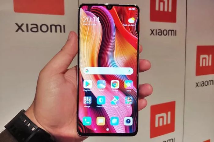Perangkat smartphone Xiaomi.