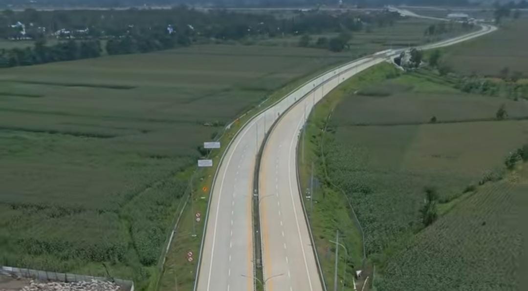 Trase jalan tol Prosiwangi/ doc Khoirul Rizal