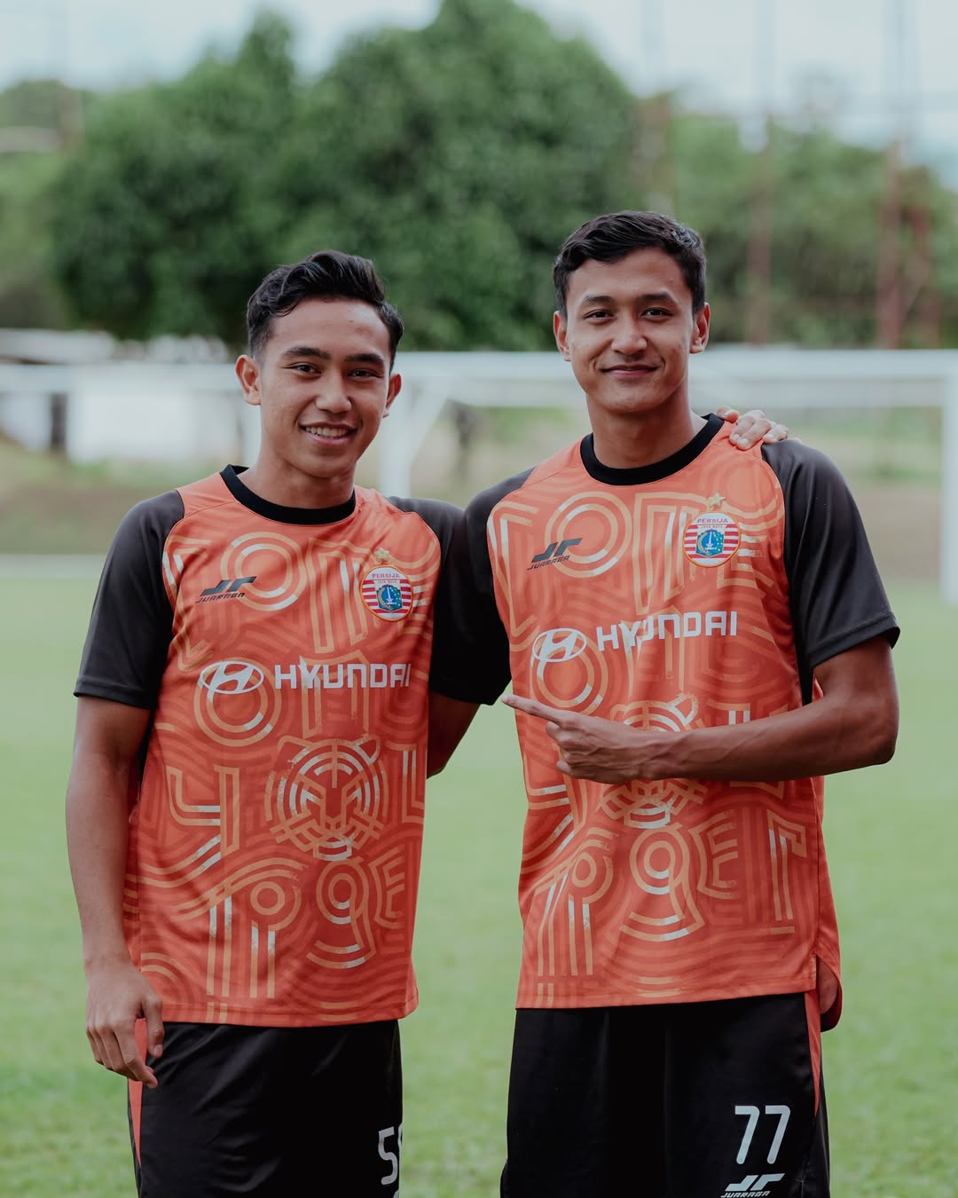 Sesi latihan Persija Jakarta jelang laga menghadapi Semen Padang (19/12).