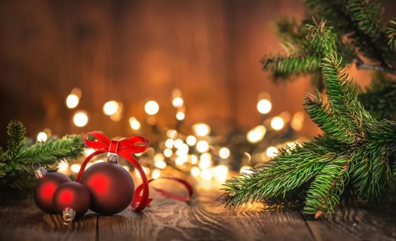 Dekorasi Natal.