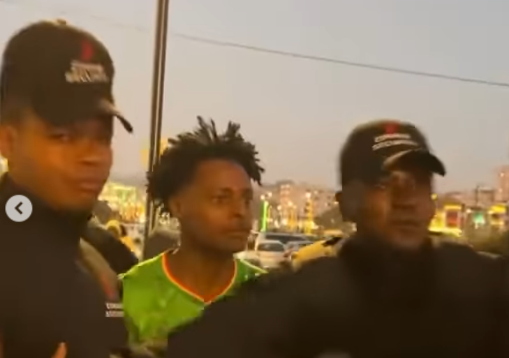 IShowSpeed asal Ethiopia ditangkap polis saat streaming.