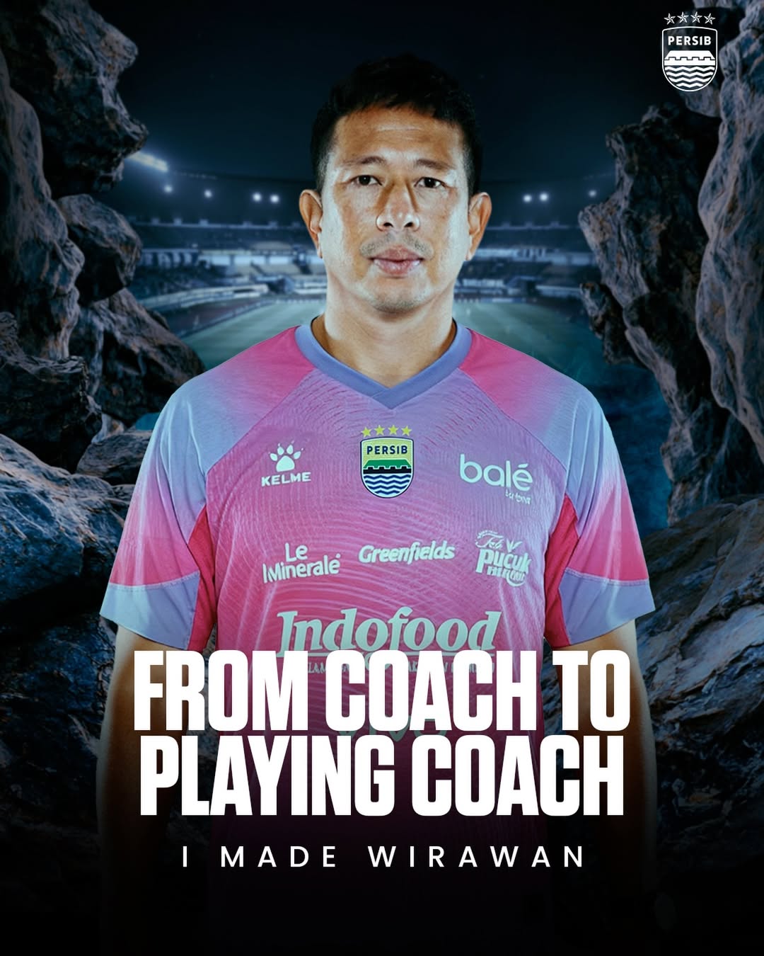 Made Wirawan resmi ditunjuk sebagai kiper keempat Persib Bandung.