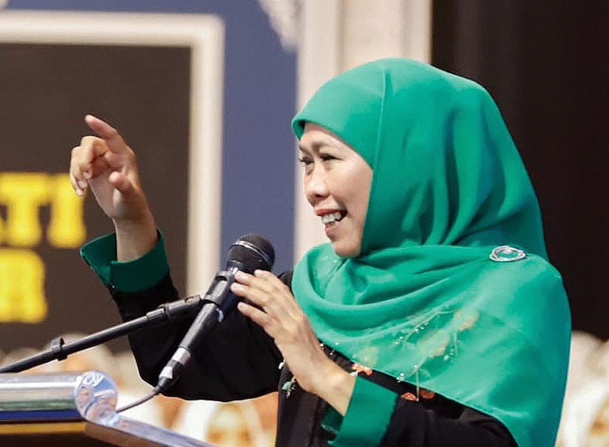 Gubernur Jawa Timur, Khofifah Indar Parawansa.