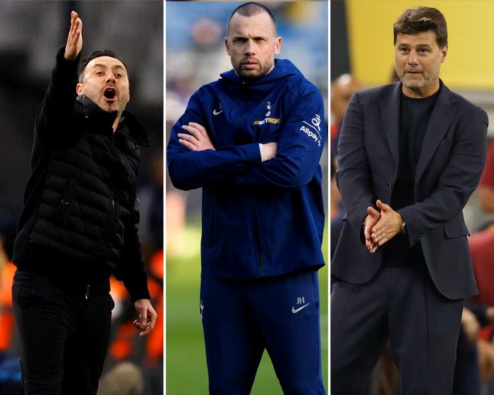 Roberto De Zerbi, John Heitinga, dan Mauricio Pochettino termasuk di antara kandidat awal untuk posisi pelatih Tottenham.