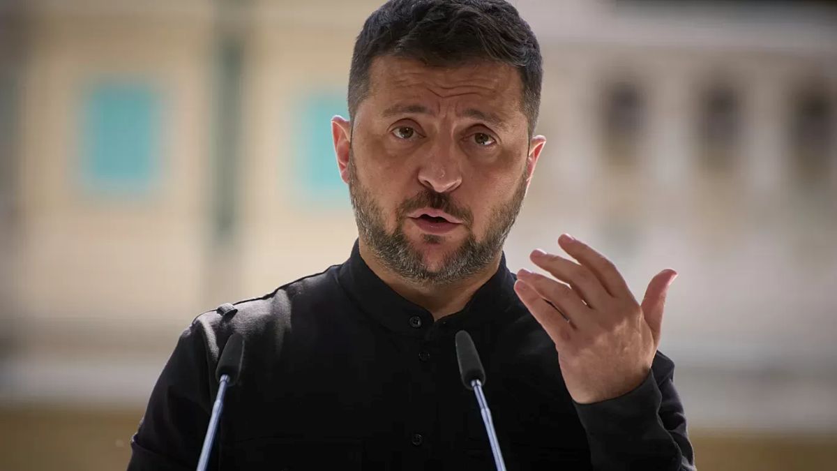 Presiden Ukraina Volodymyr Zelenskyy.
