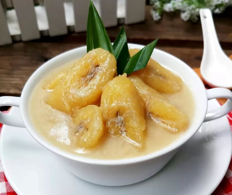 Kolak pisang.