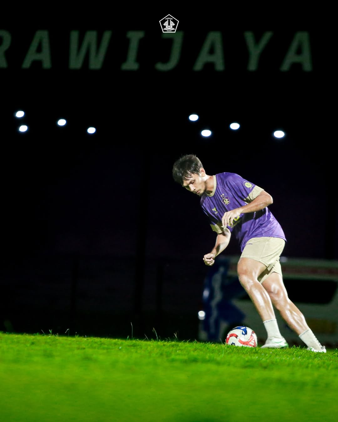 Sesi latihan Persik Kediri jelang laga menghadapi Bhayangkara FC.
