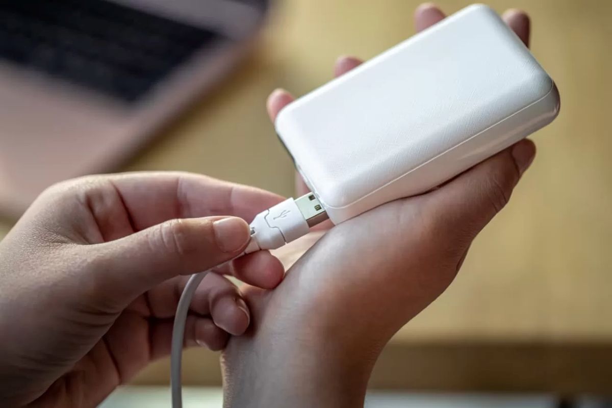 Ilustrasi power bank.