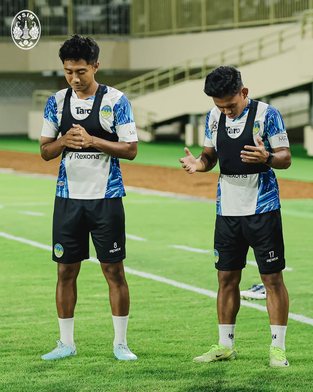 Sesi latihan PSIM Yogyakarta.